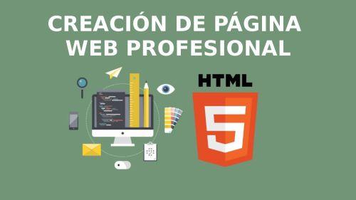 Página Web Profesional con HTML5 y CSS3