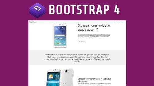 Bootstrap 4 Sitio Web Desde Cero