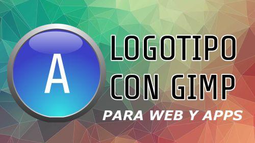 Logotipo creado con Gimp