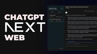 ChatGPT Next Web