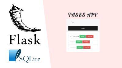 Flask SQLite3 Tasks App