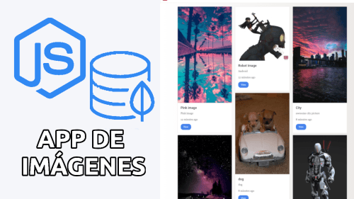 Nodejs Aplicacion de Imágenes, Pinterest